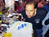 Friends helped Denny celebrate his birthday with a cake and song at Bourbon St.